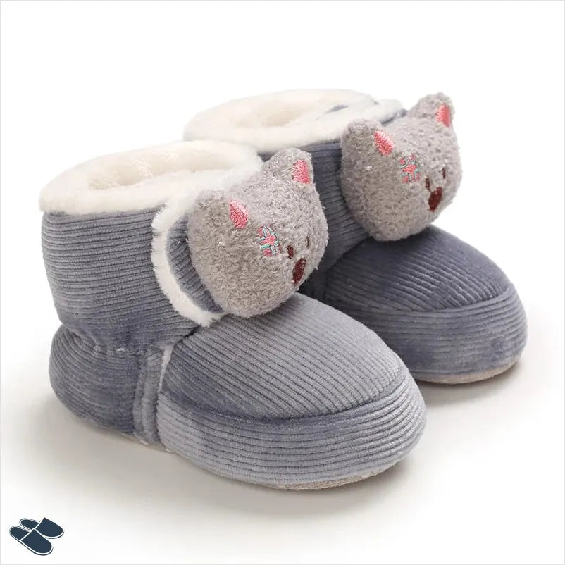 Botte Chausson Bébé - Gris / 16-17