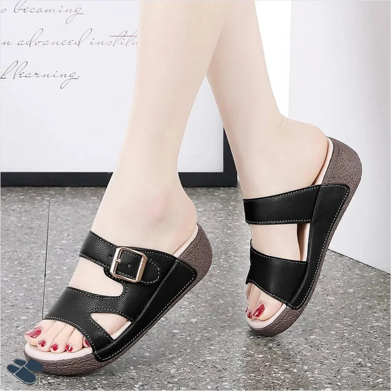 Chausson De Plage Femme - Noir / 35