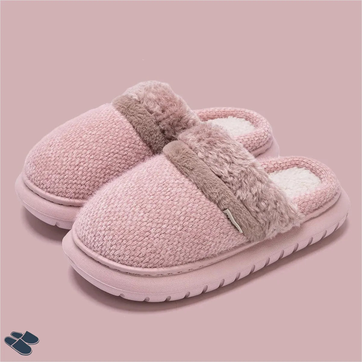 Chausson Souple Adulte - Rose / 35-36