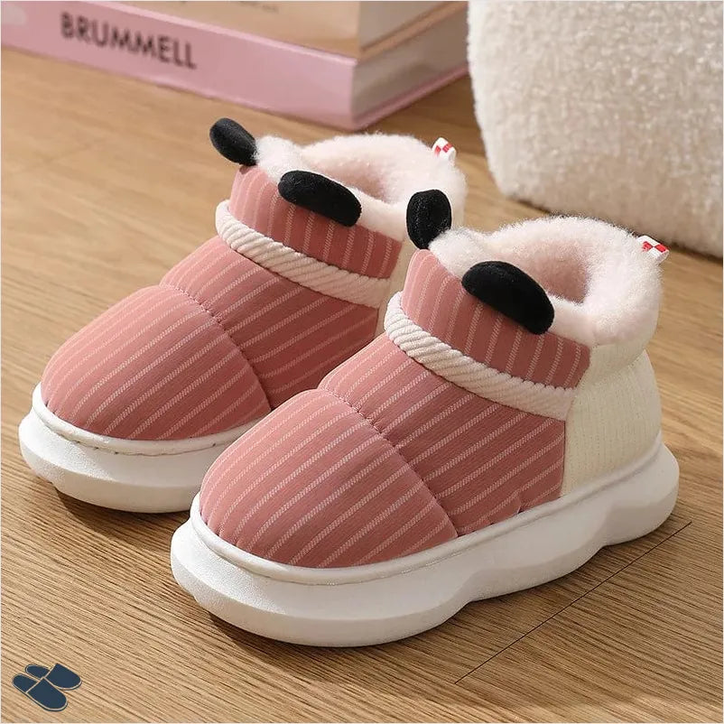 Chausson Botte Enfant - Rose / 23-24