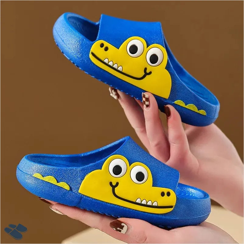 Chausson Crocodile Enfant - Bleu / 23