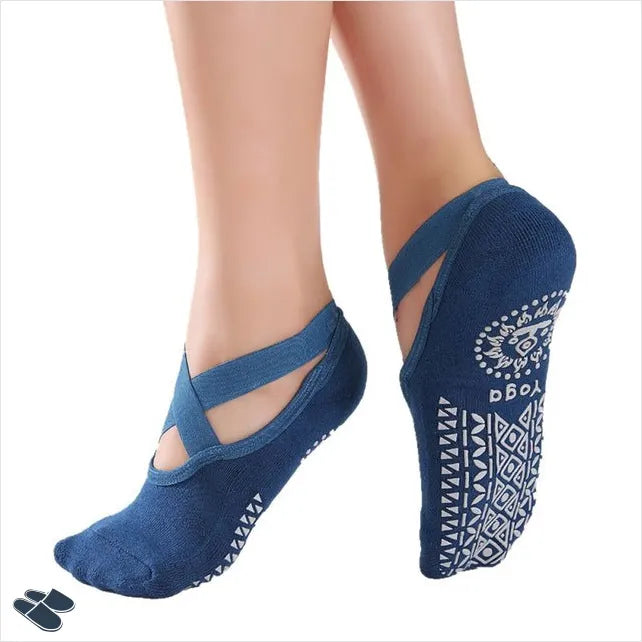 Chausson de Danse Contemporaine - Bleu - Chaussons