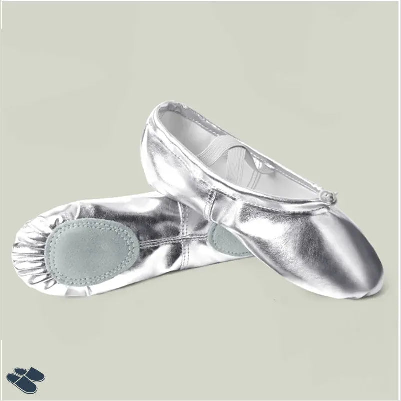 Chausson de Danse Demi Pointe - Argenté / 23 - Chaussons