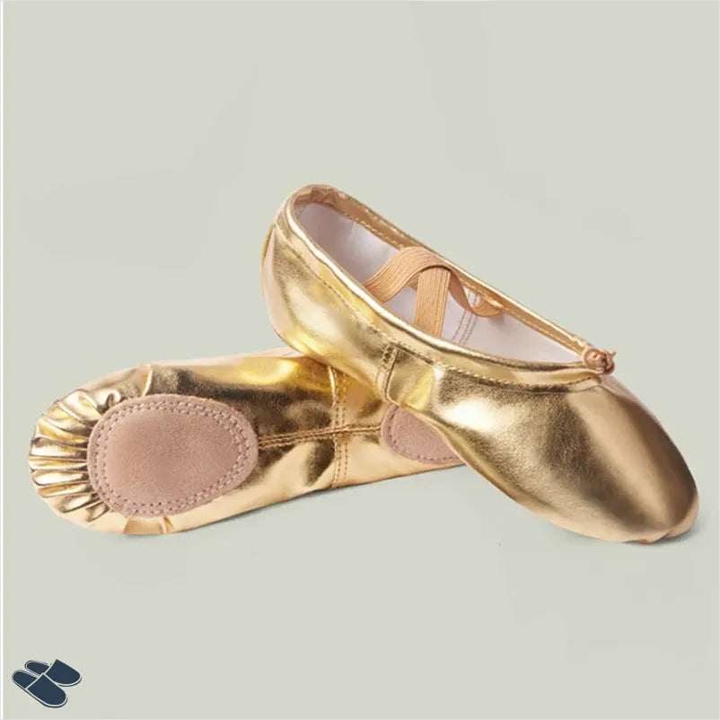 Chausson de Danse Demi Pointe - Doré / 23 - Chaussons