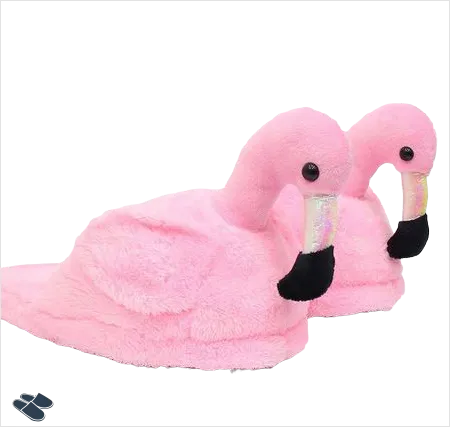 Chausson Femme Flamant Rose