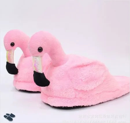 Chausson Femme Flamant Rose - Chaussons