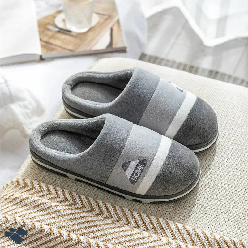 Chausson Maison Femme - Gris / 42-43