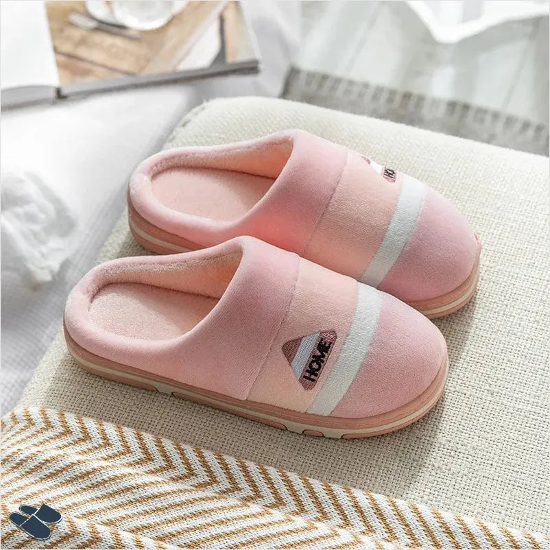 Chausson Maison Femme - Rose / 36-37