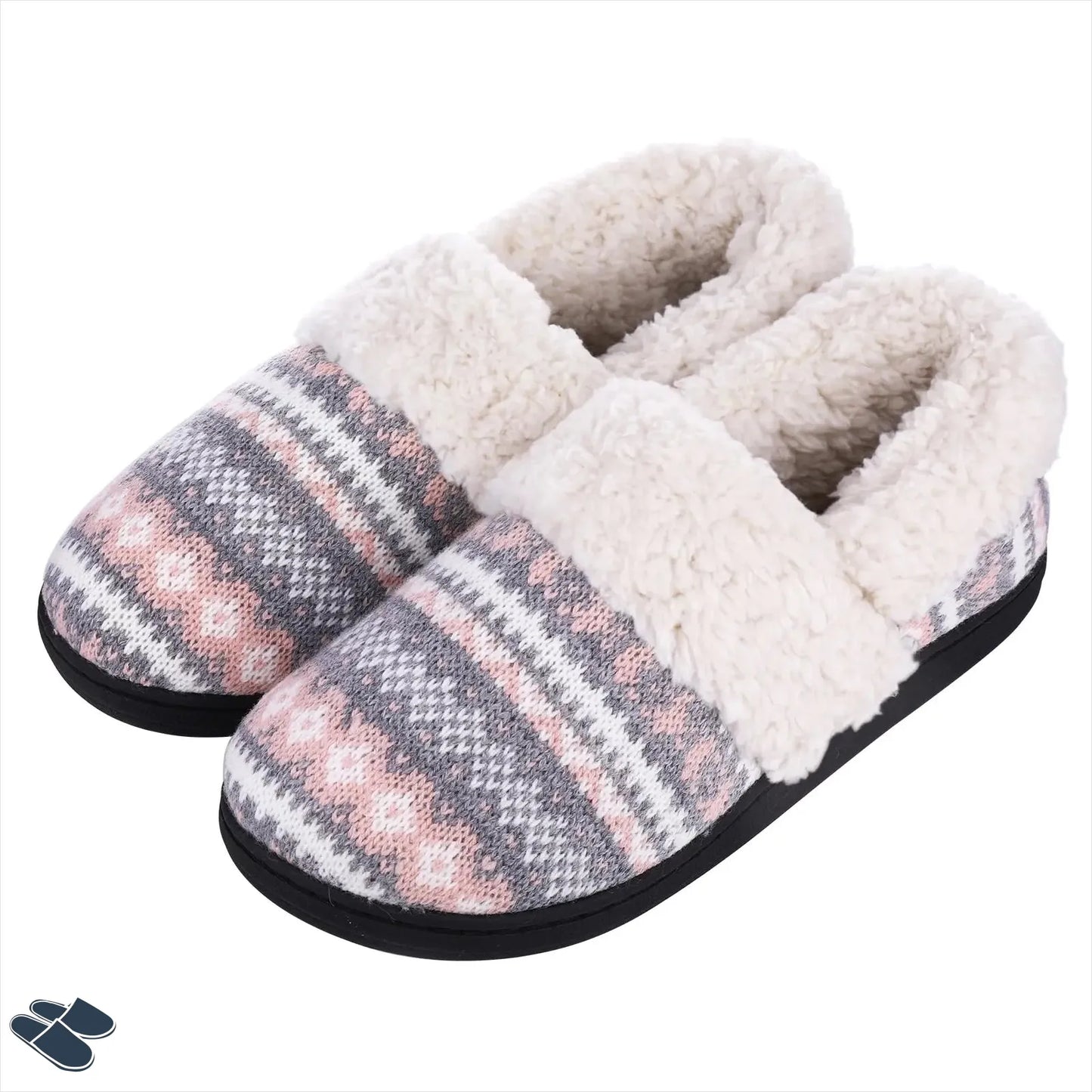 Chaussons Chaud Hiver Femme