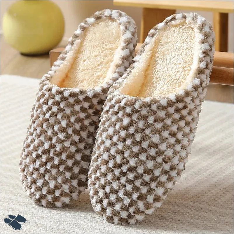 Chaussons Cocooning - Marron Clair / 37-38