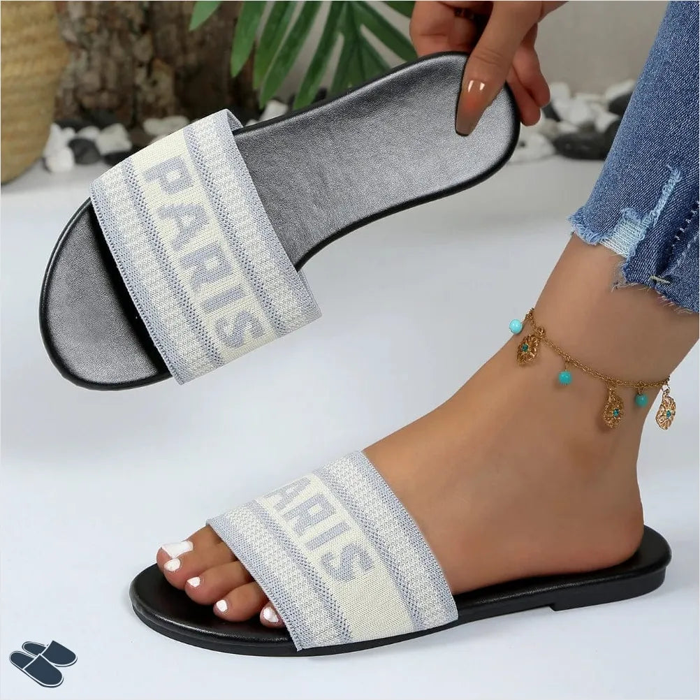 Chaussons Femme à La Mode - Gris / 36