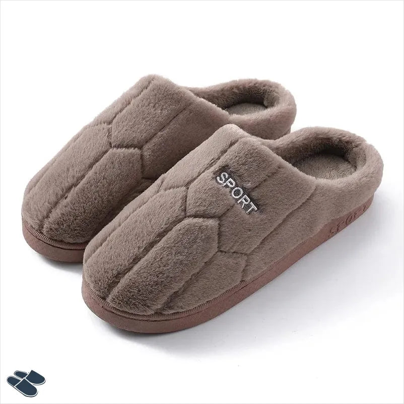 Chaussons Femme Hiver Pas Cher - Marron / 40-41