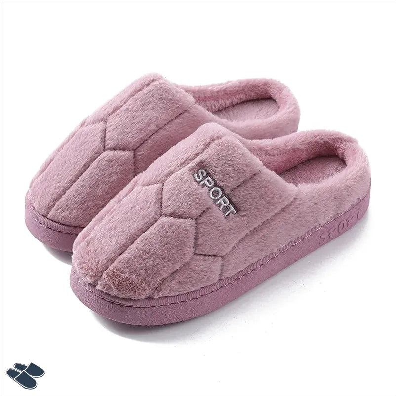 Chaussons Femme Hiver Pas Cher - Violet / 36-37