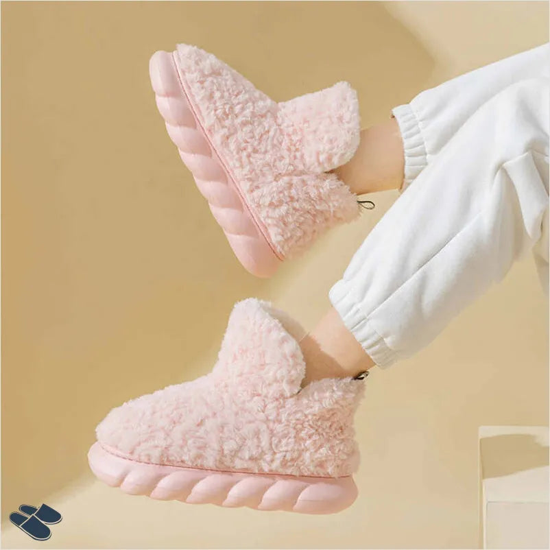 Chaussons Fourrés Femme Pas Cher