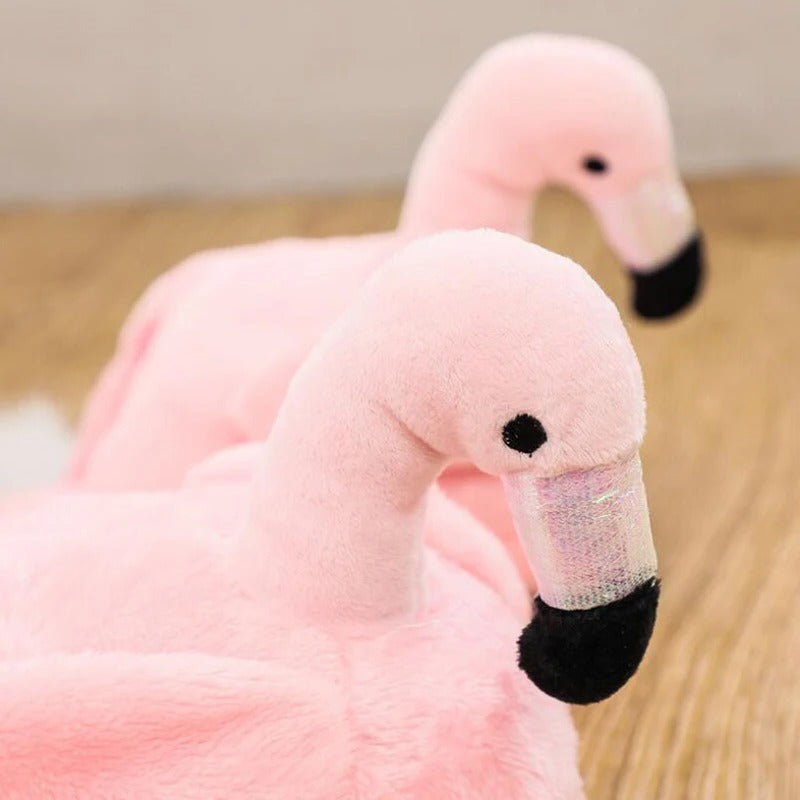 Chaussons Flamants Roses Adulte