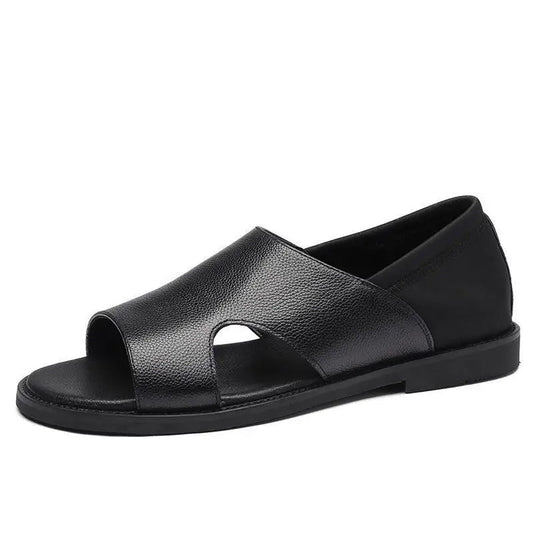 Chausson Homme Cuir Luxe