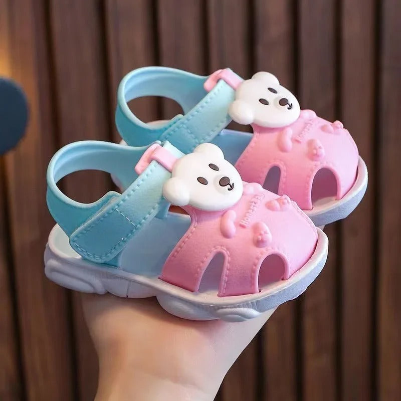 Chausson Bébé Bleu et Rose